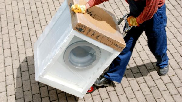 Как правильно организовать перевозку стиральной машины?